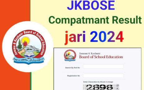 JKBOSE 10th 12th Compartment Result 2023 Out