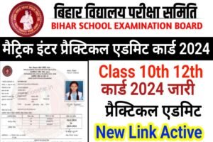 Bihar Board 10th 12th Download Practical Admit Card 2024 Best Link