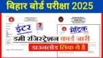 Bihar Board 10th 12th Dummy Registration Card 2024 Out