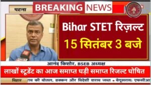 Bihar STET Result 2024 Out